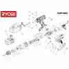 Ryobi 5133000277 Spare Parts List Type: 5133000272